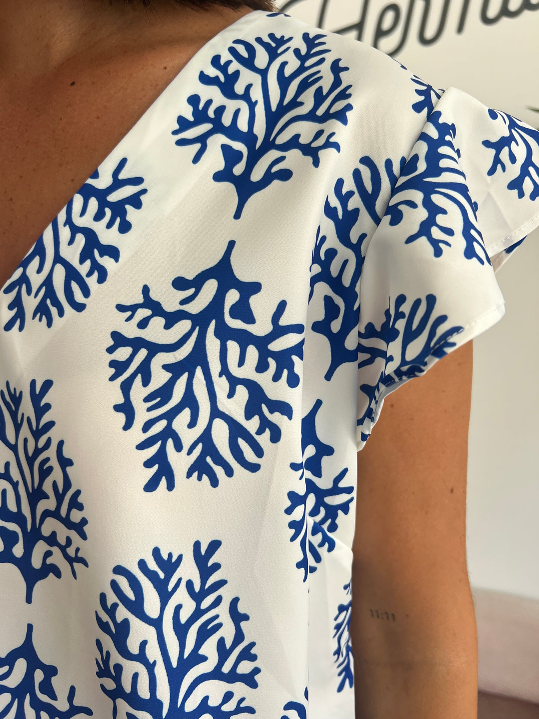 Blusa Mar azul