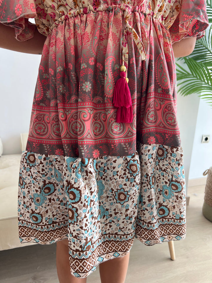 Vestido Niza fucsia