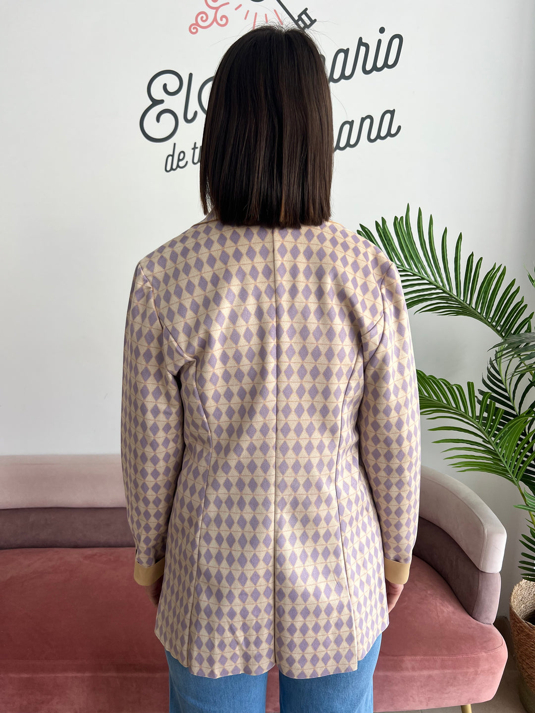 Chaqueta Estela malva