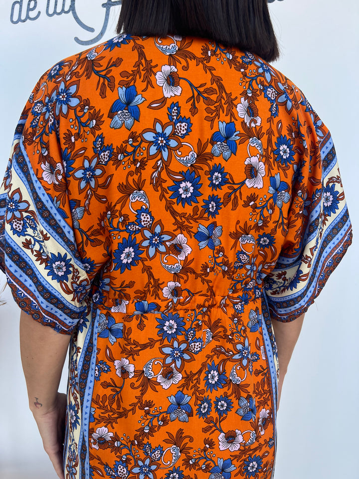 Vestido Erika naranja