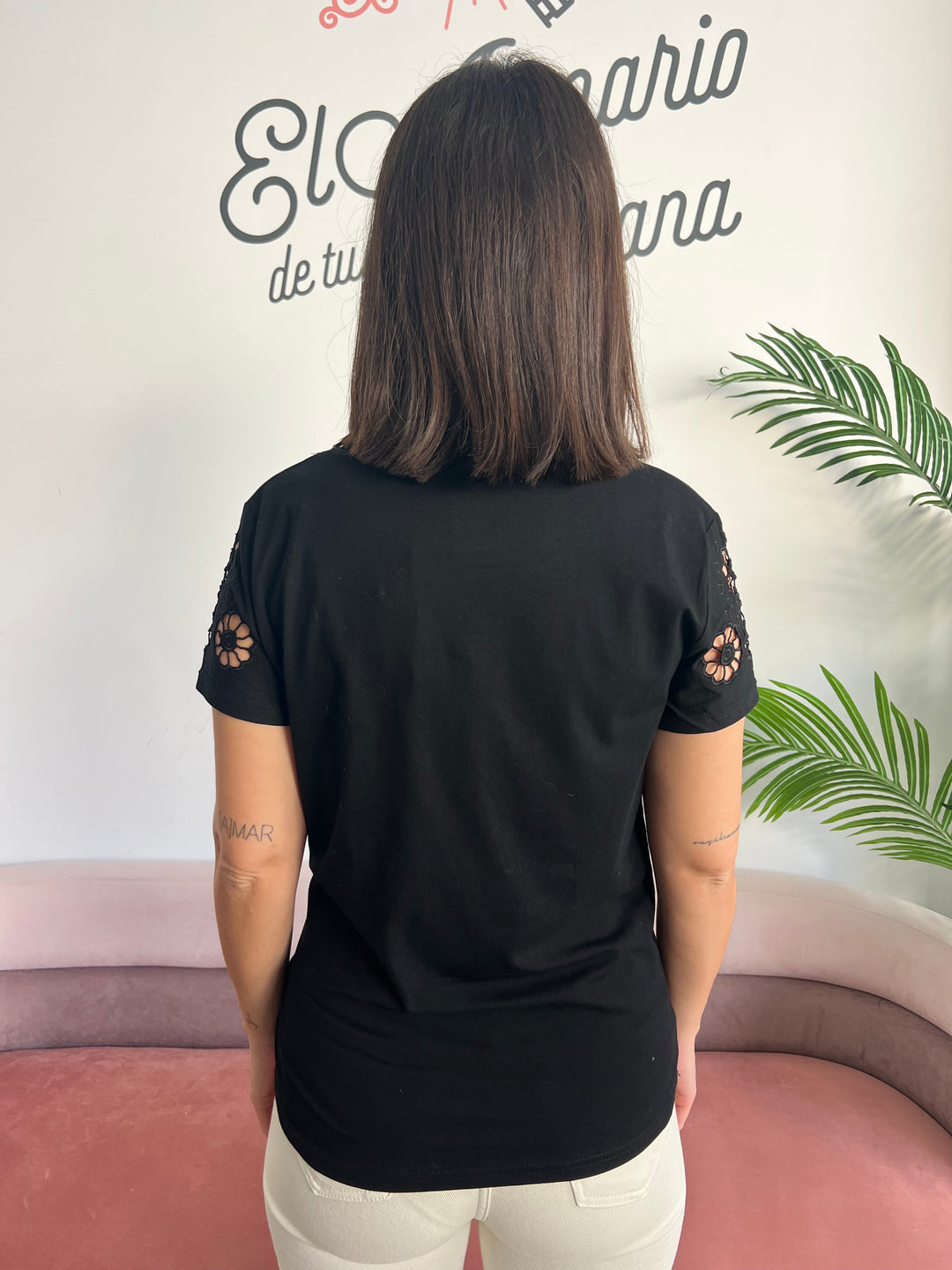 Camiseta Laura negro