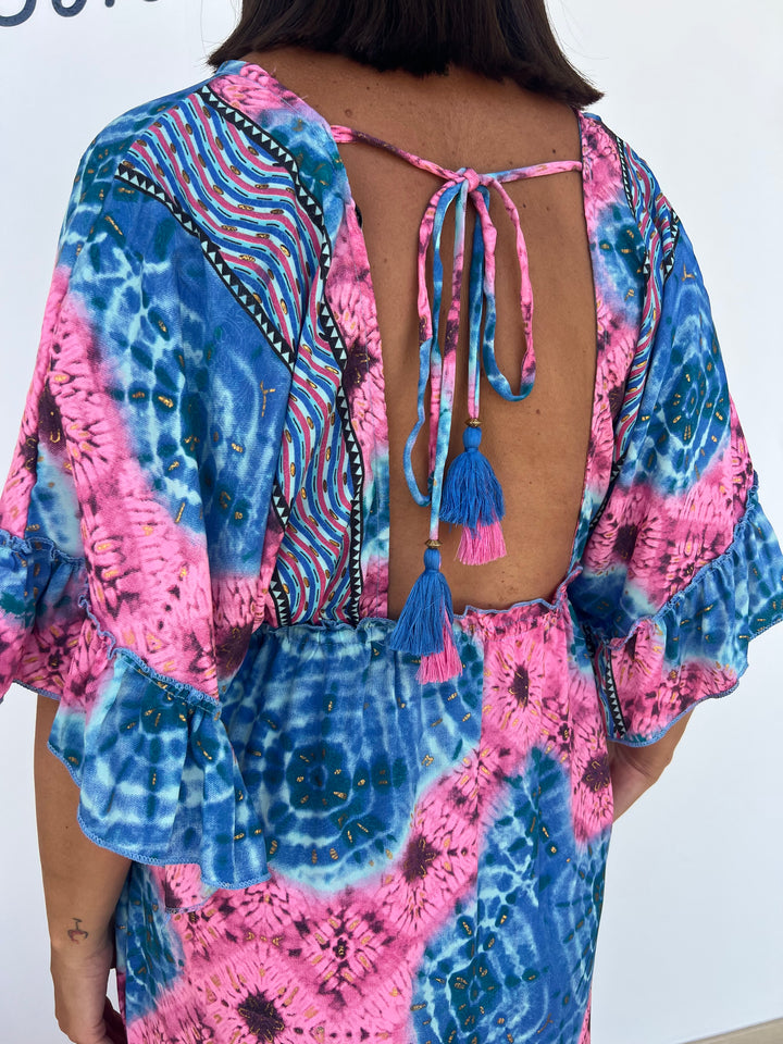 Vestido Kiran azul