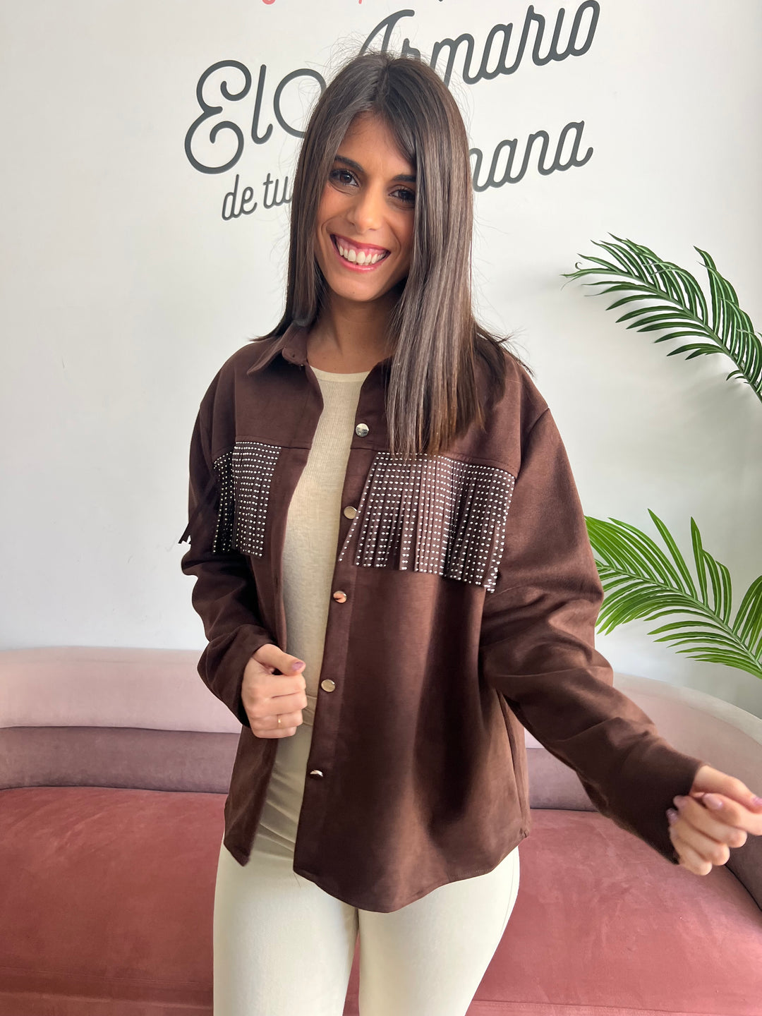 Chaqueta Zoe marrón