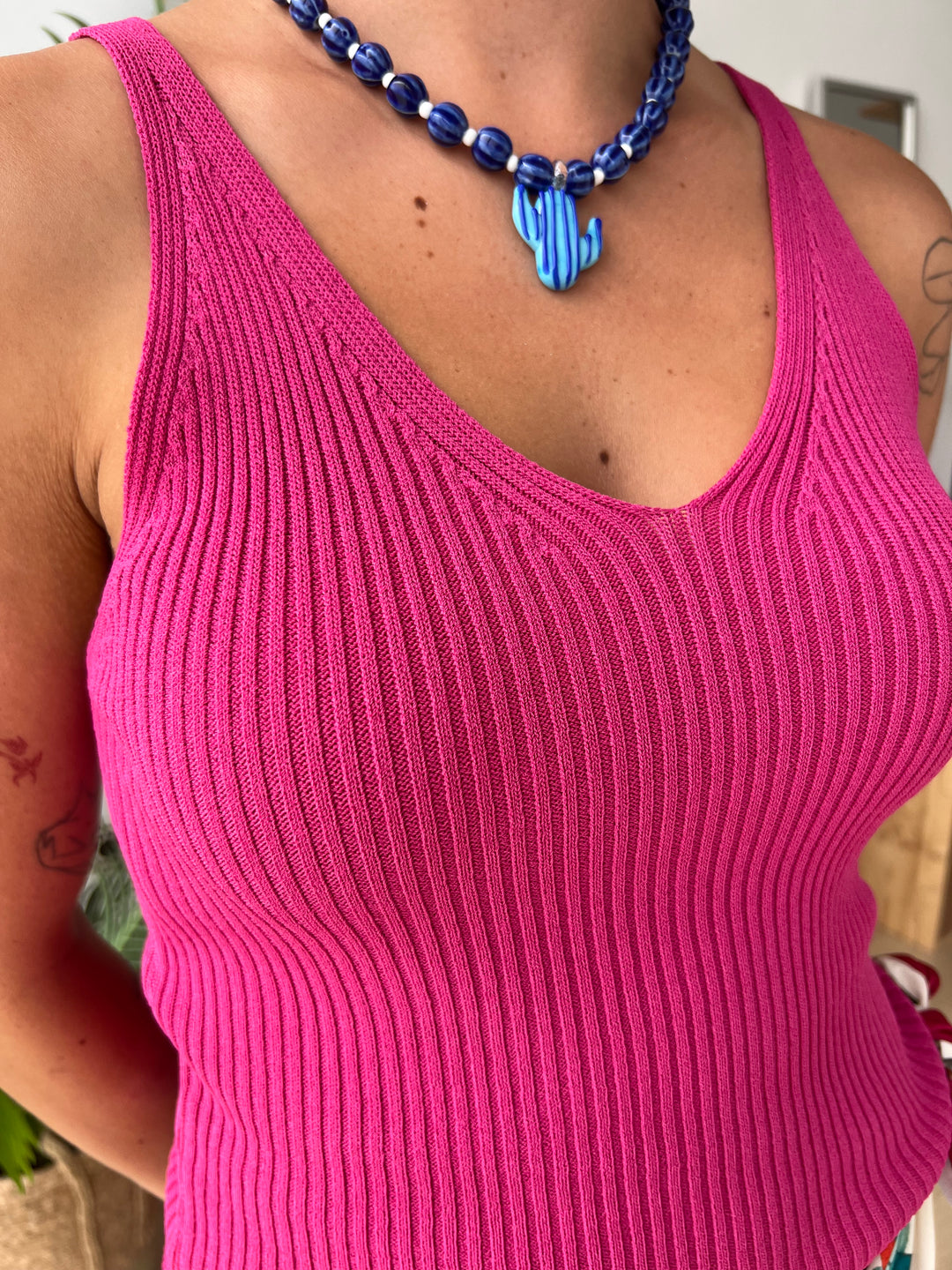 Top Alexa fucsia