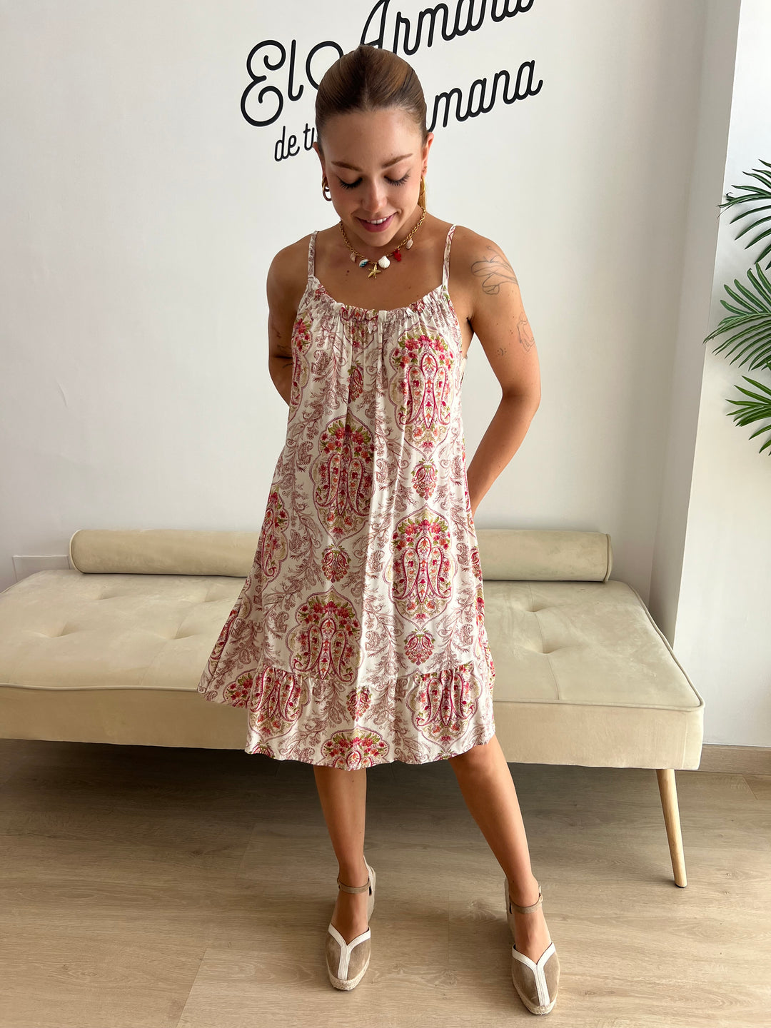 Vestido May beige