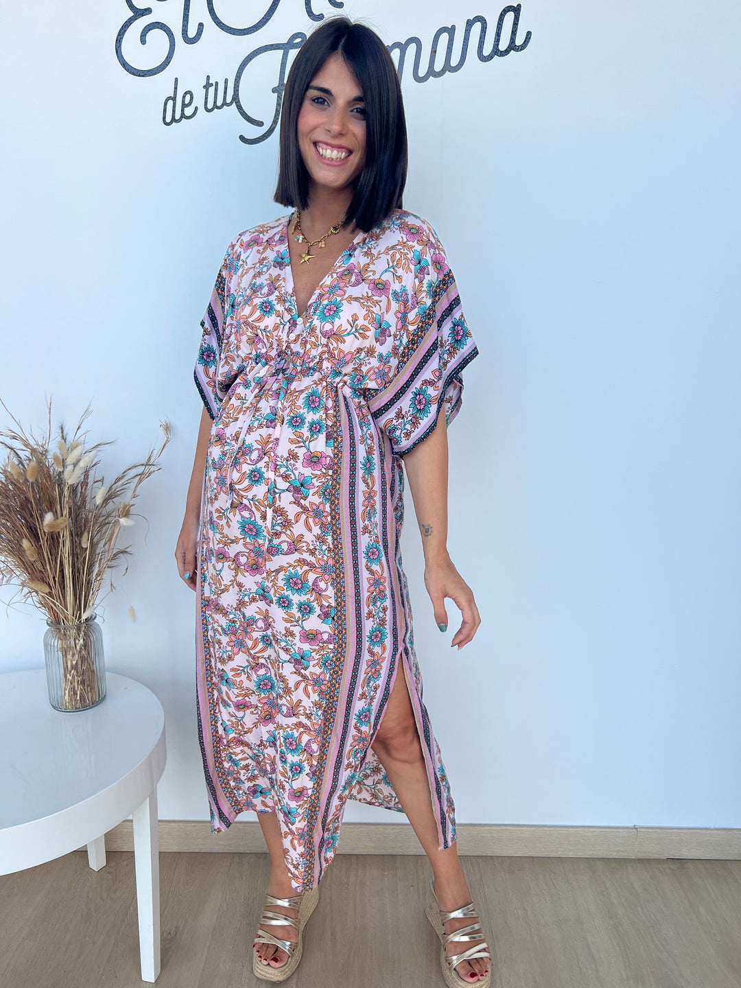Vestido Erika rosa