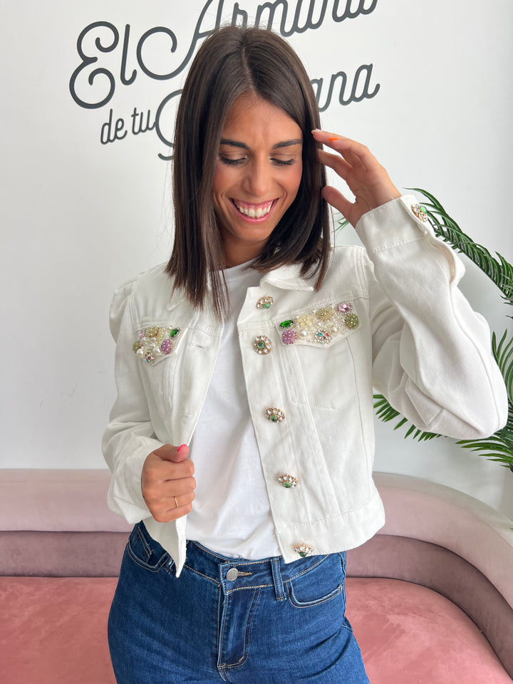 Chaqueta Samantha blanco