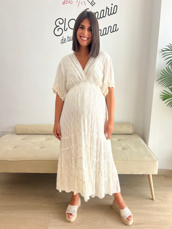 Vestido Atenea blanco