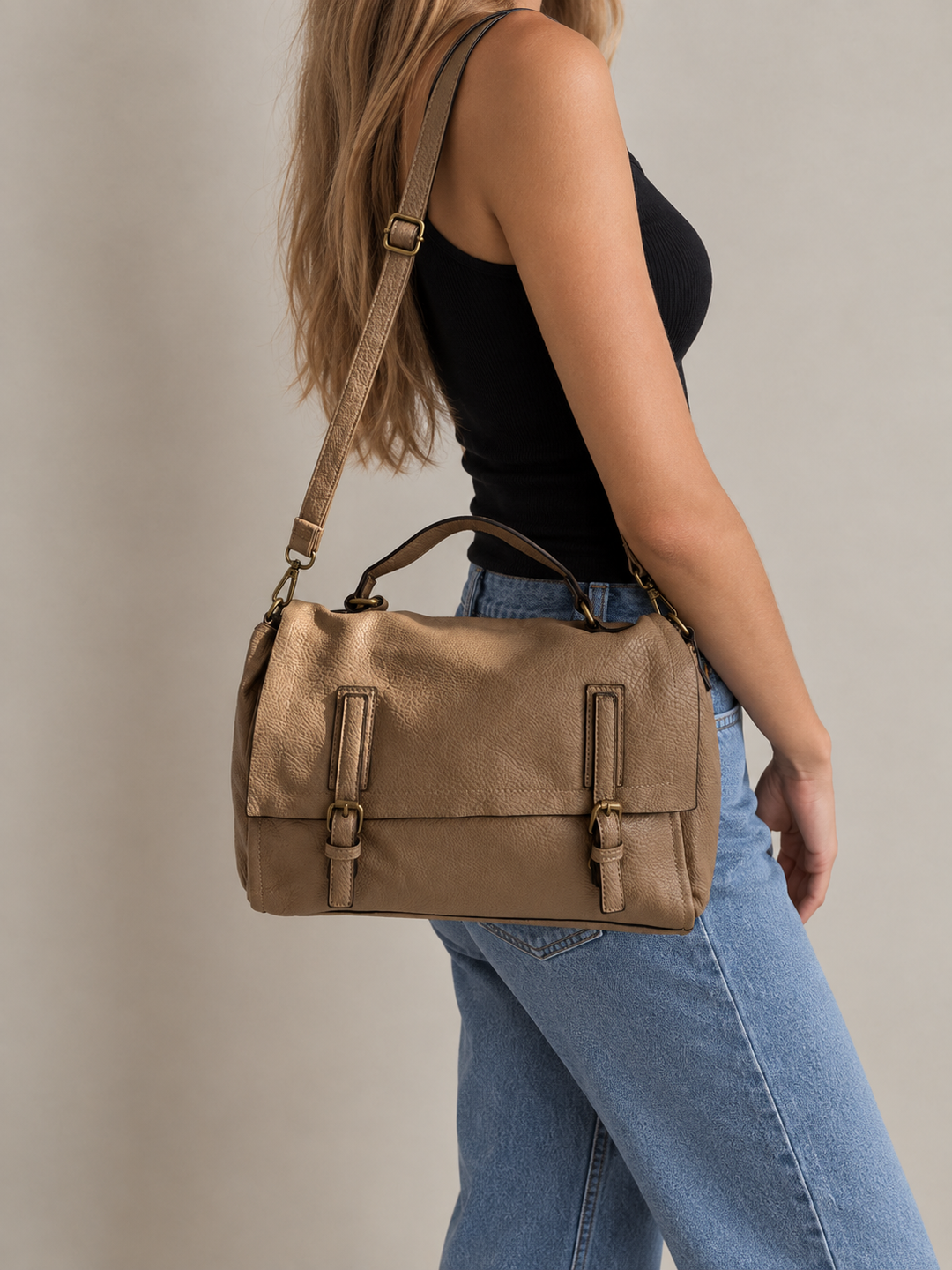 Bolso Dela beige