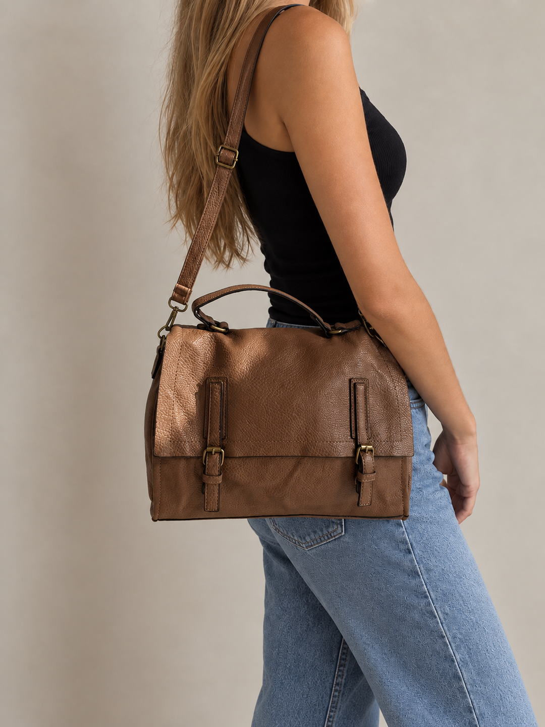 Bolso Dela marrón