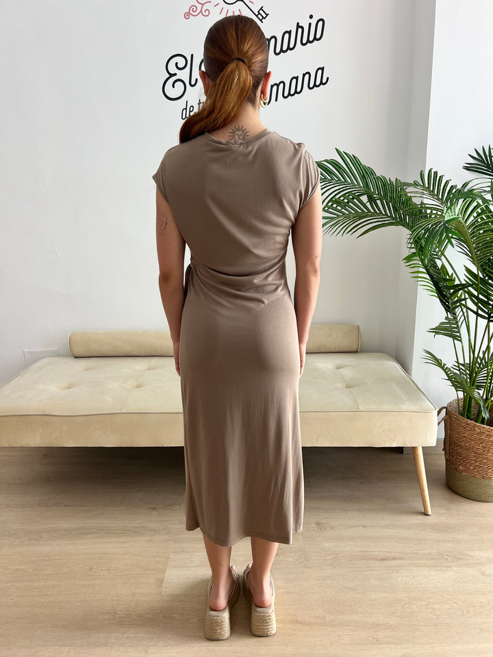 Vestido Margaret beige