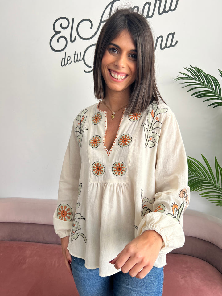 Blusa Molly beige