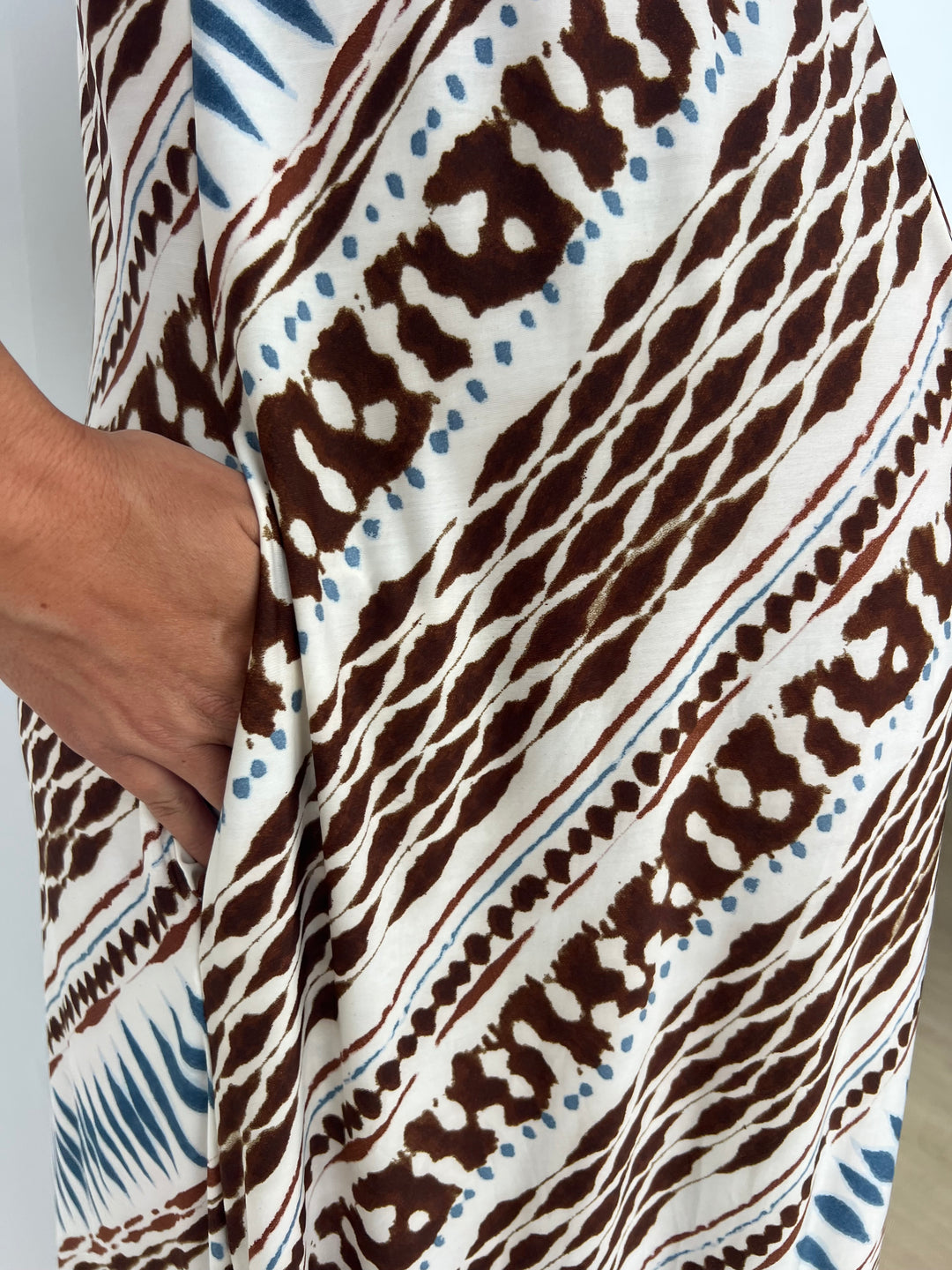 Vestido Noemí marrón