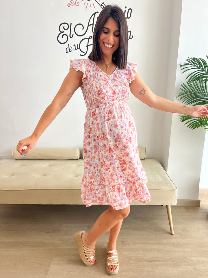 Vestido Geles rosa