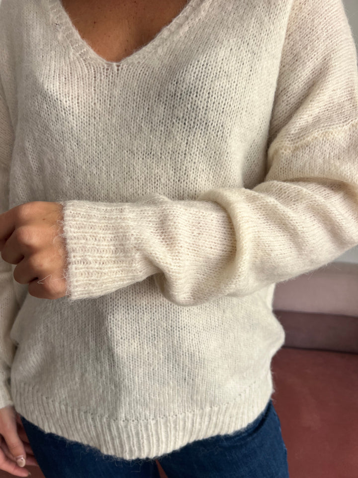 Jersey Melisa blanco roto