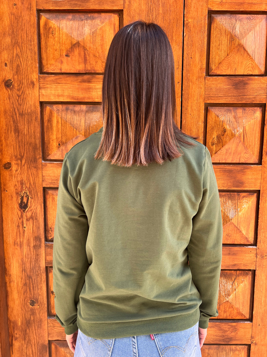 Sudadera Francia verde