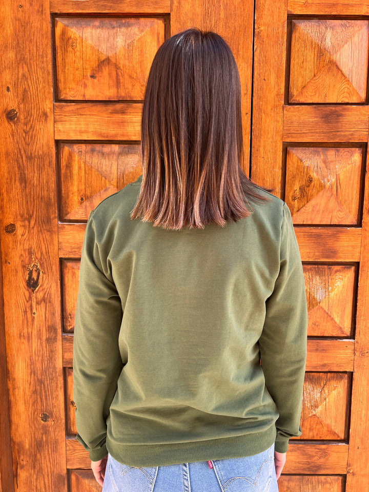 Sudadera Francia verde