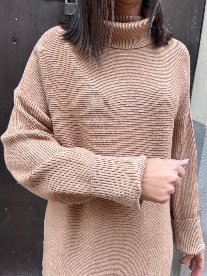 Vestido Matilda camel