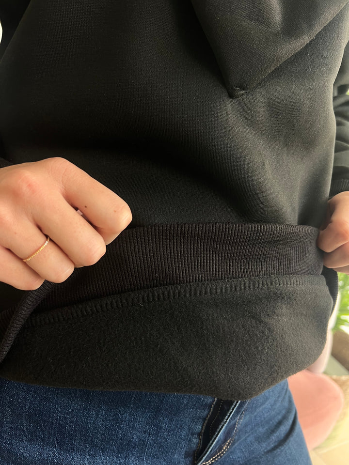 Sudadera Marilyn negro