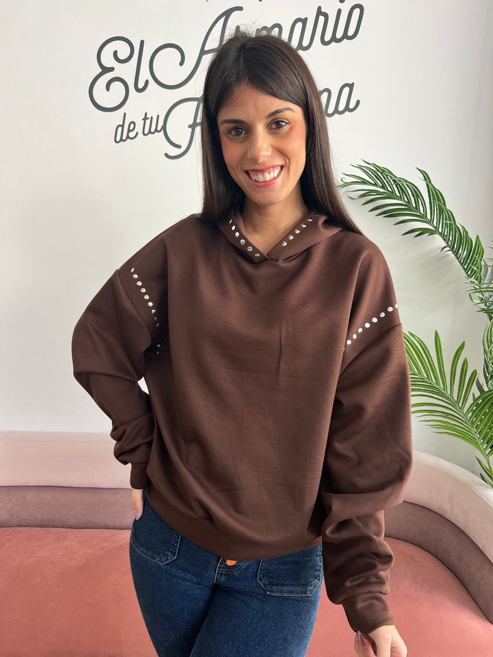 Sudadera Chiara marrón