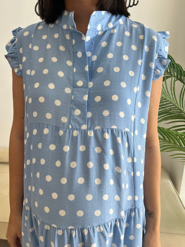 Vestido Martina celeste
