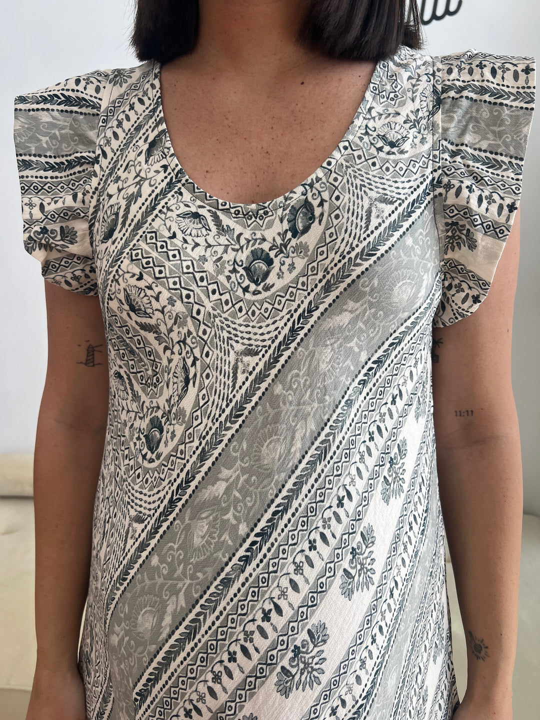 Vestido Kira gris