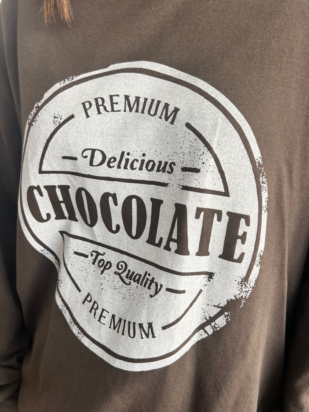Sudadera Chocolate marrón