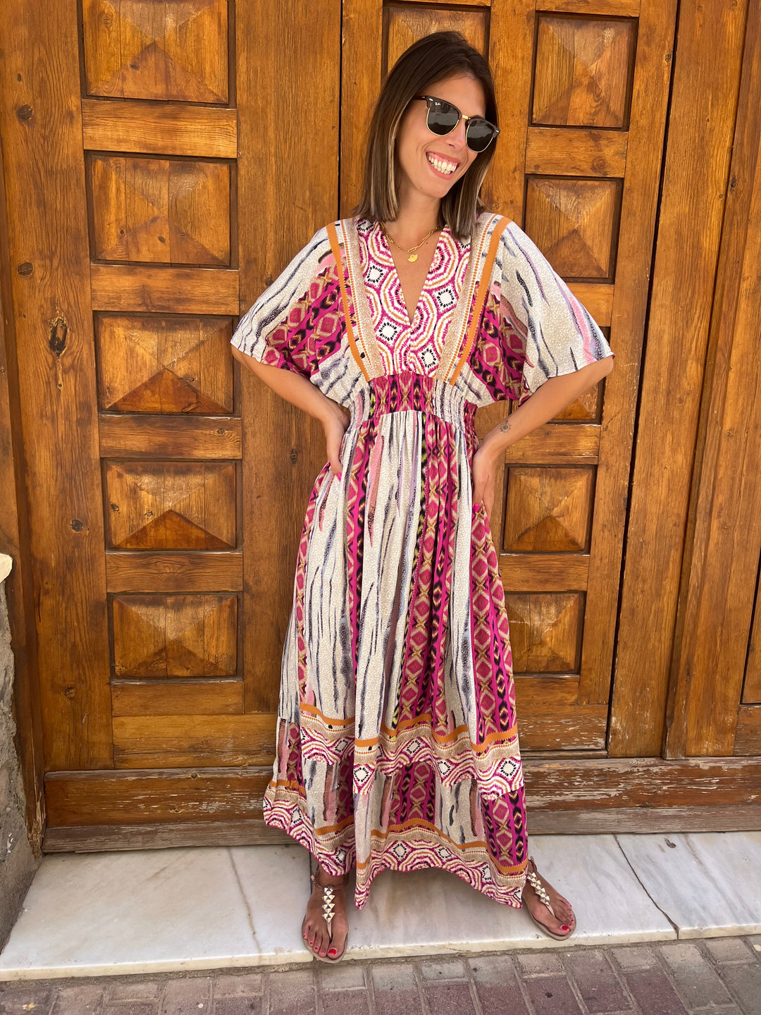Vestido Niza fucsia