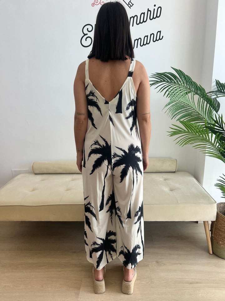 Mono Palmeras beige
