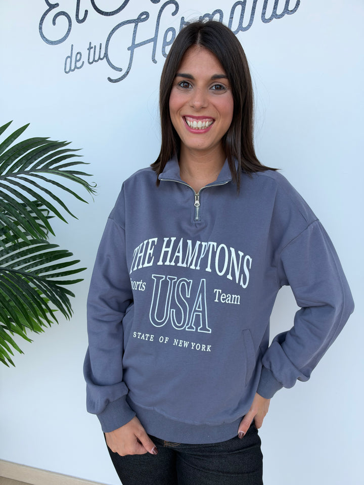 Sudadera Hamptons azul