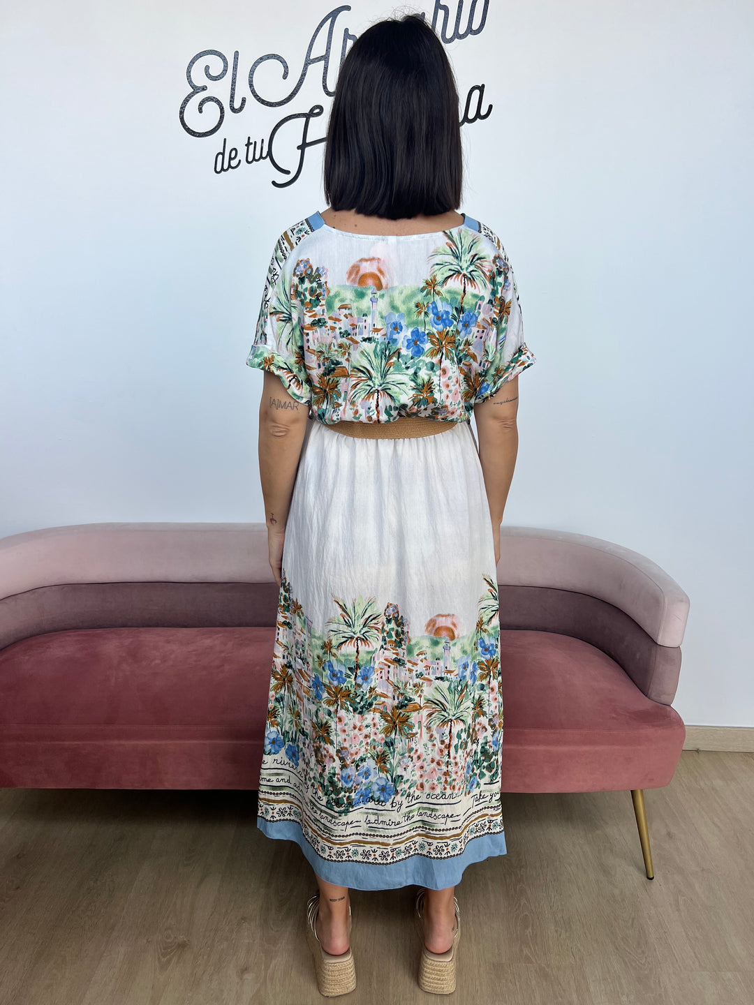 Vestido Fez azul