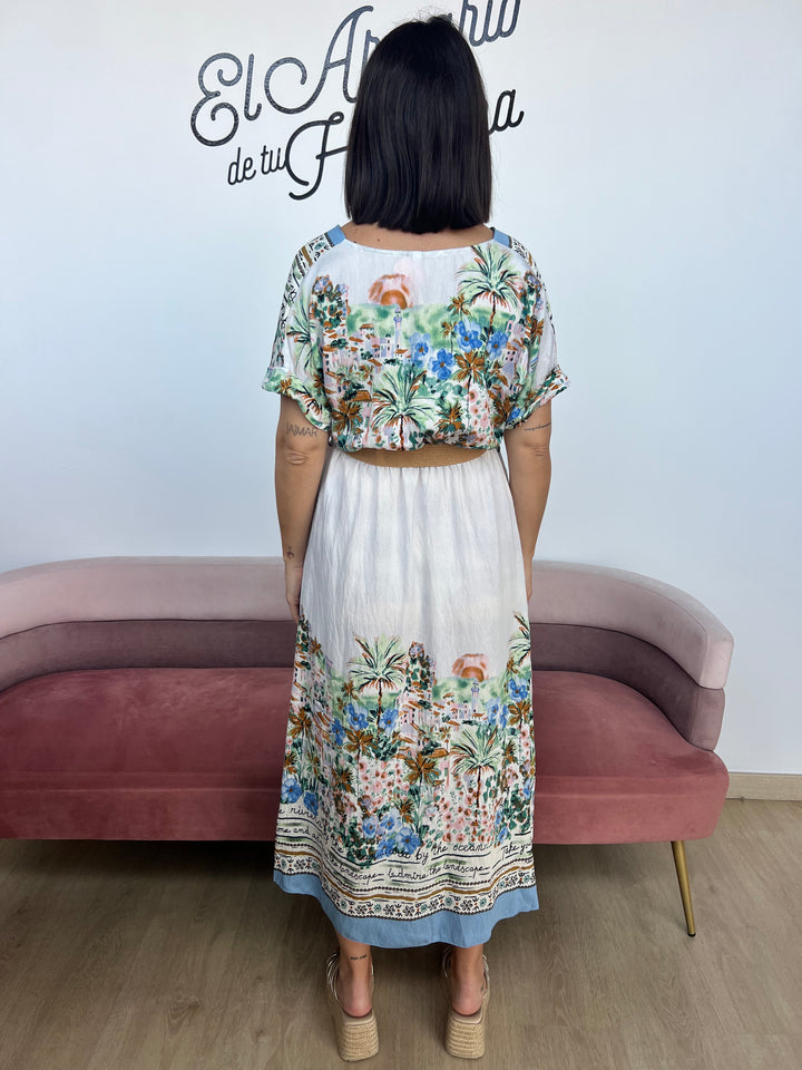 Vestido Fez azul