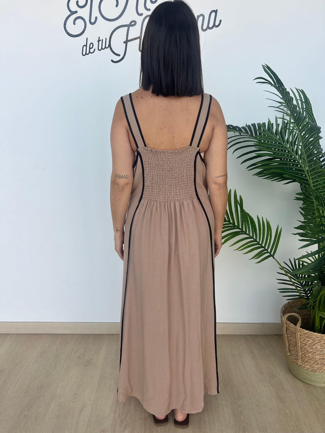Vestido Woman camel