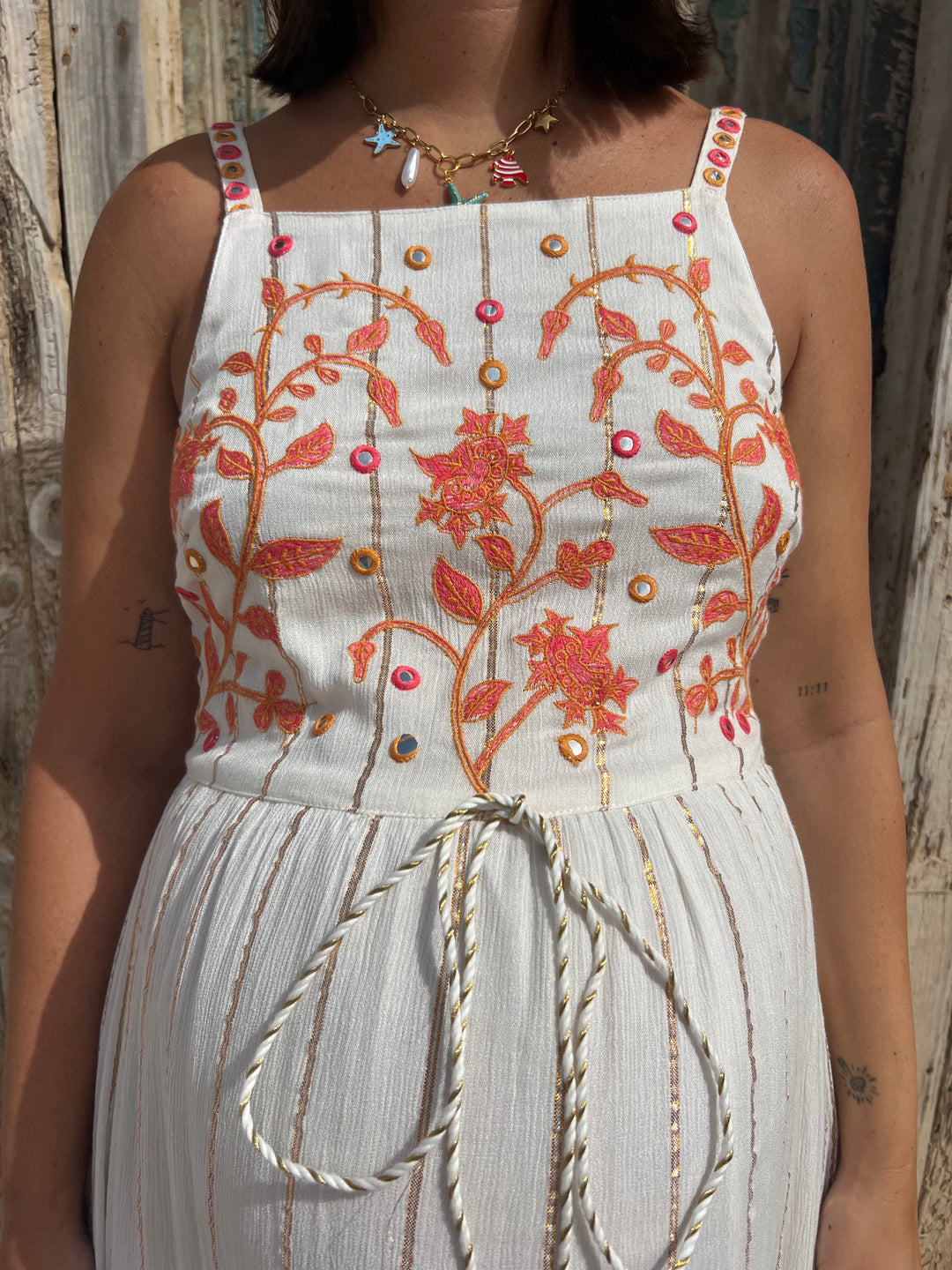 Vestido Holbox blanco