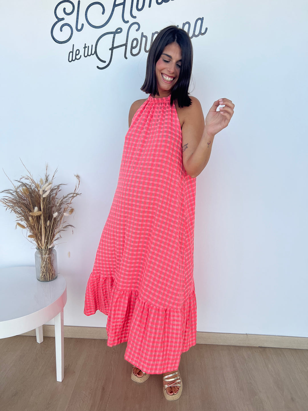 Vestido Julieta fucsia