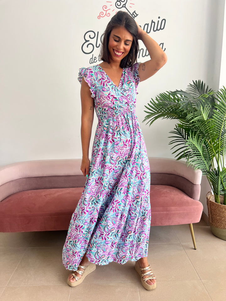 Vestido Nataly morado