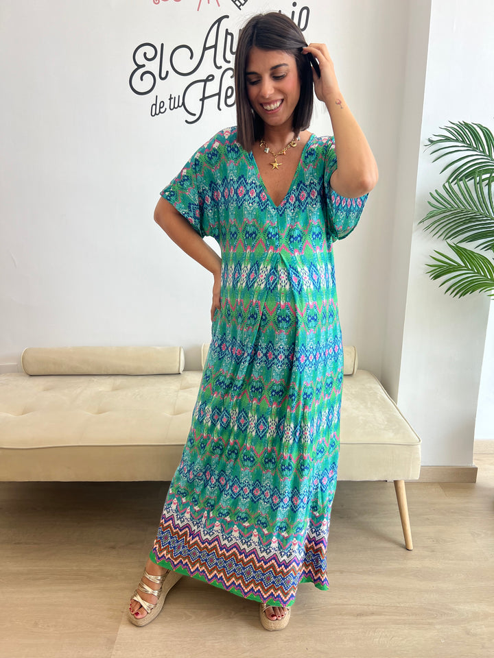 Vestido Anisa verde