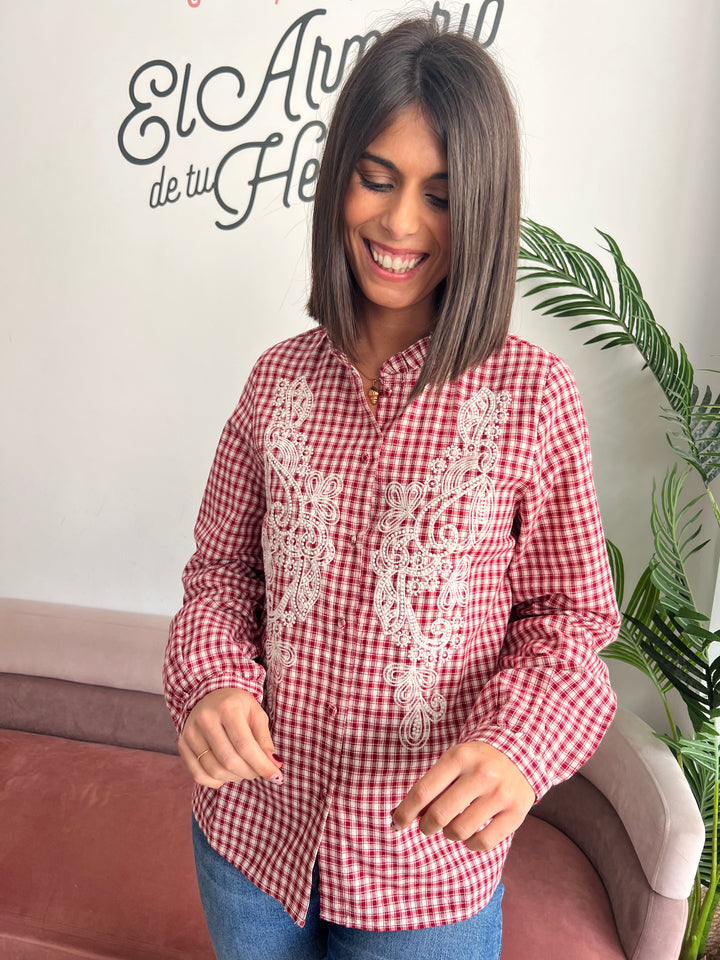 Camisa Ángela rojo