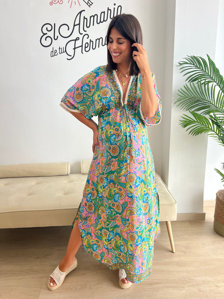 Vestido Tatiana Indio verde