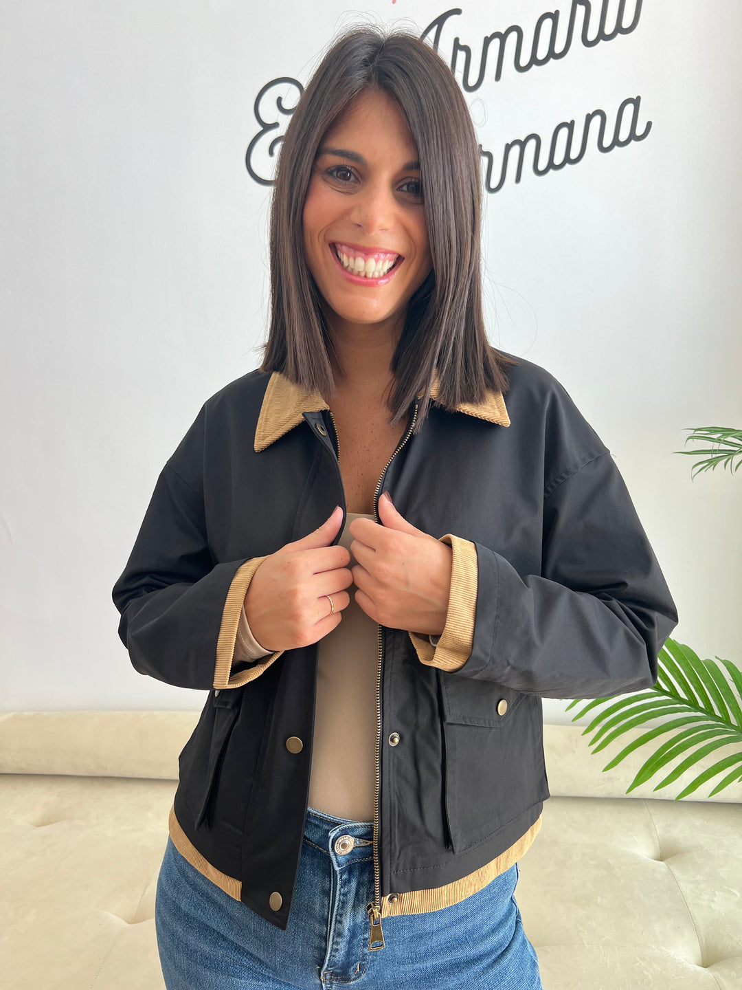 Chaqueta Ainara negro