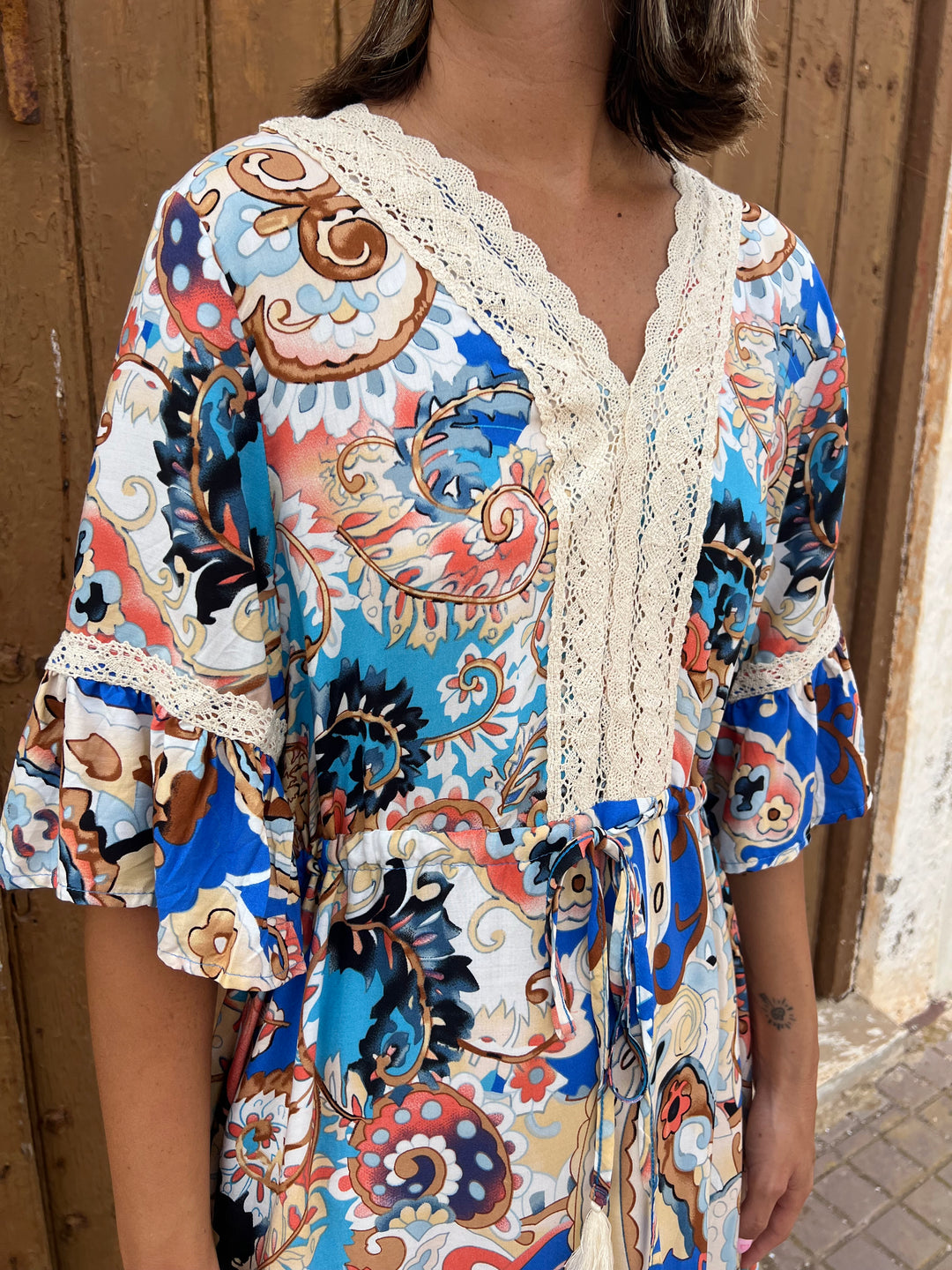 Vestido Andrea azul