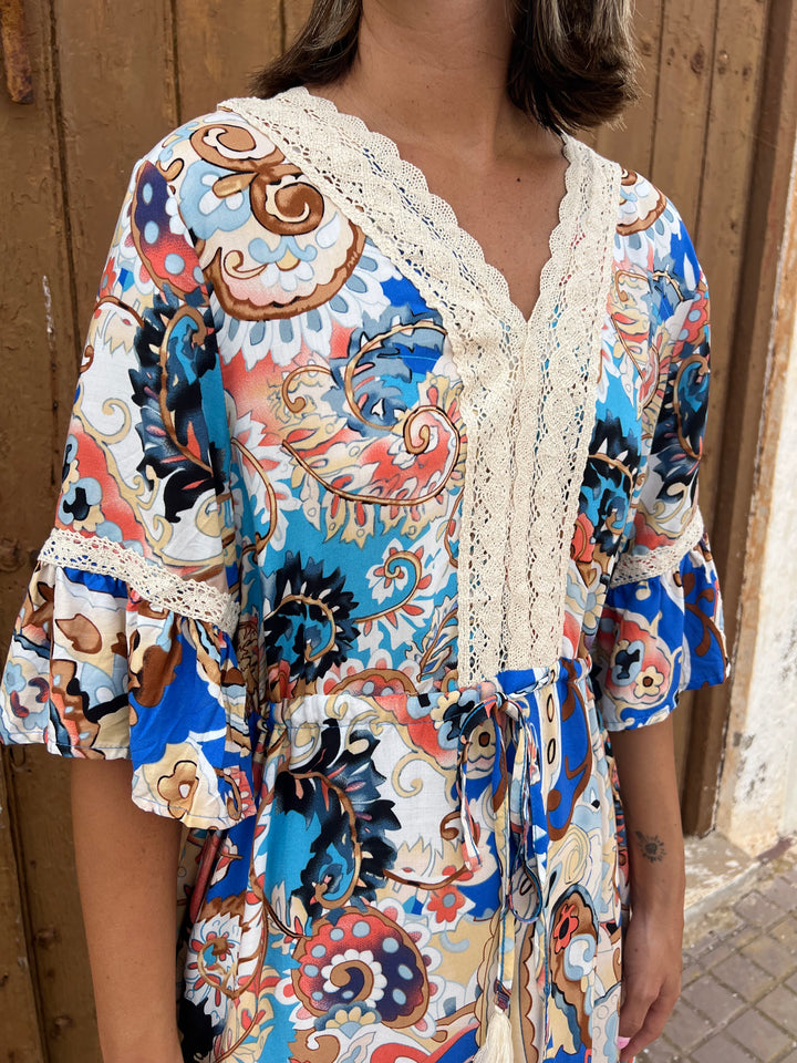 Vestido Andrea azul