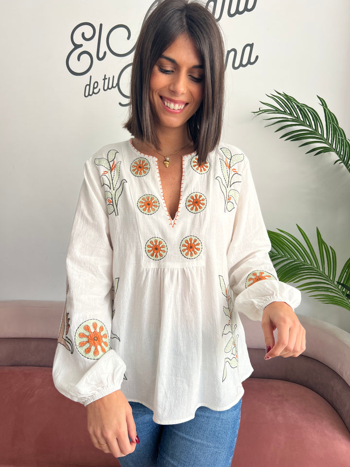 Blusa Molly blanco