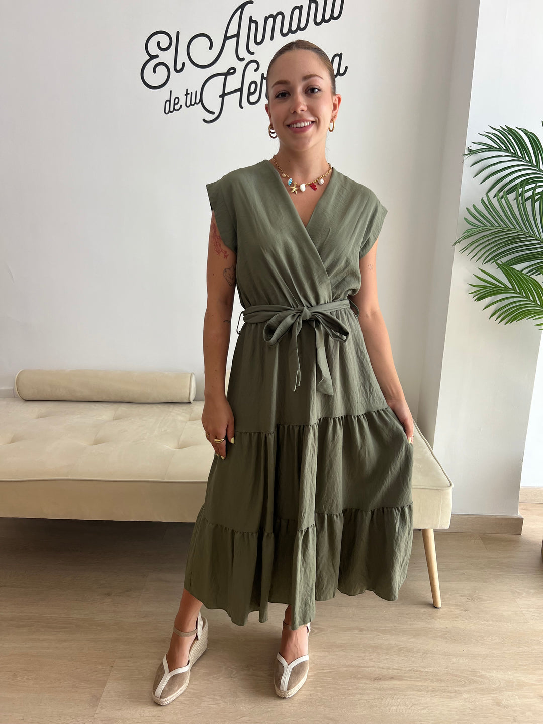 Vestido Mauro verde