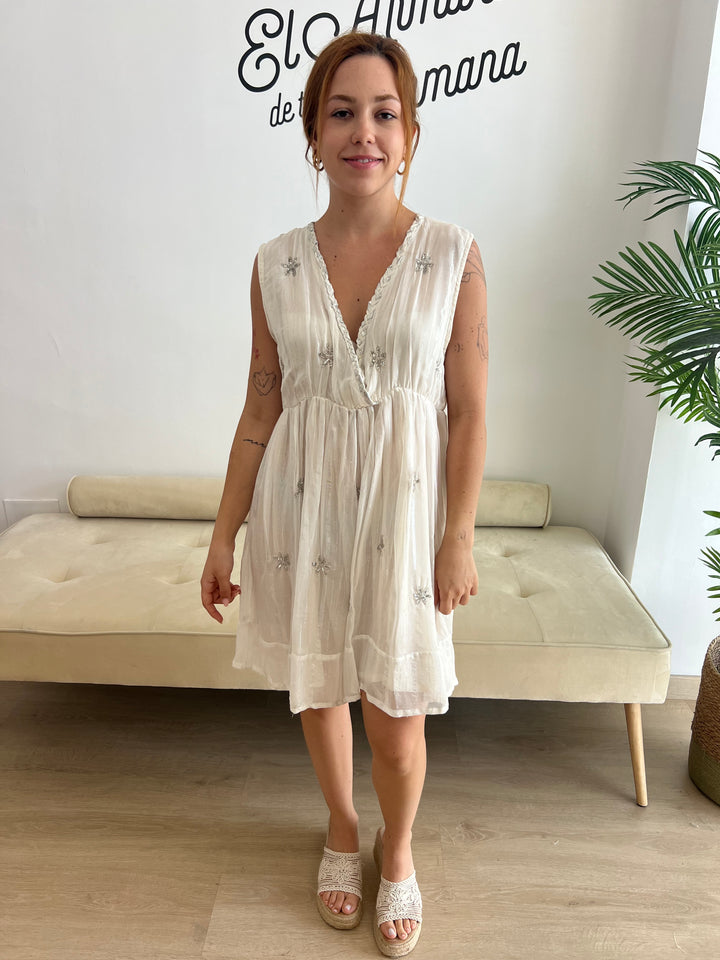 Vestido Lanzarote blanco