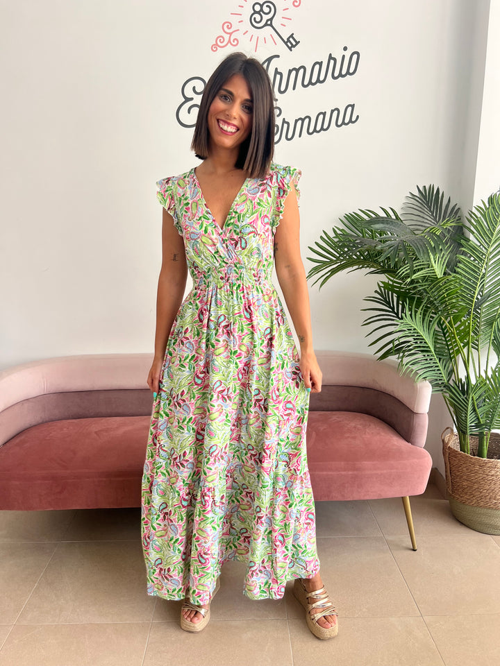 Vestido Nataly verde