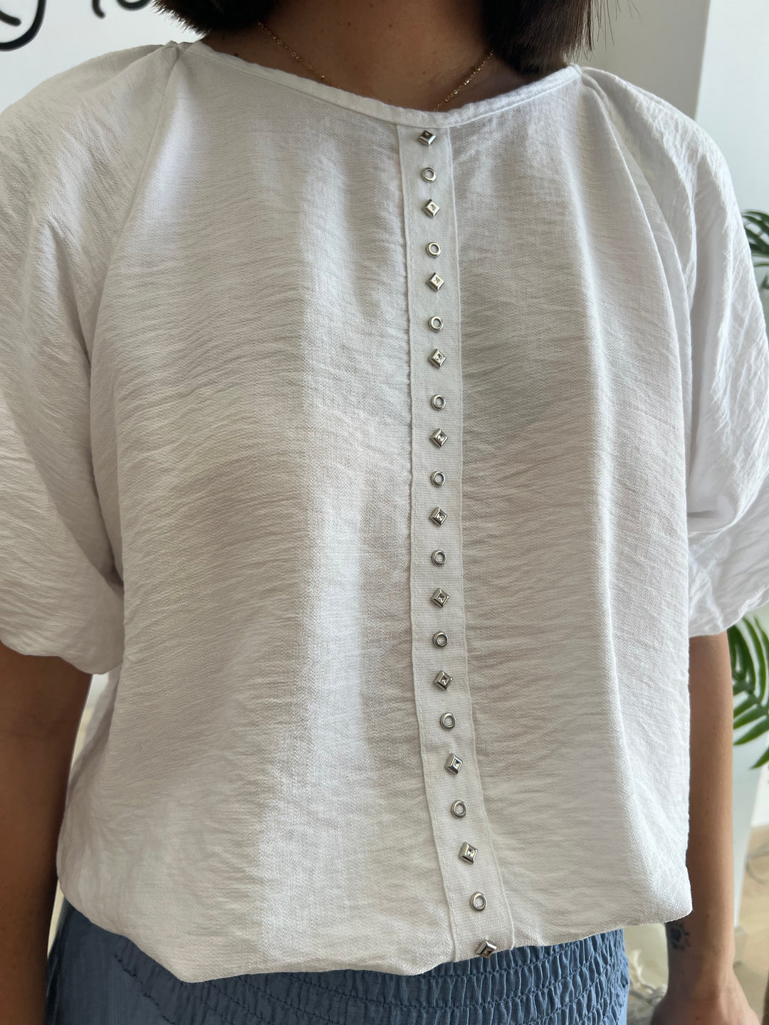 Blusa Chelo blanco