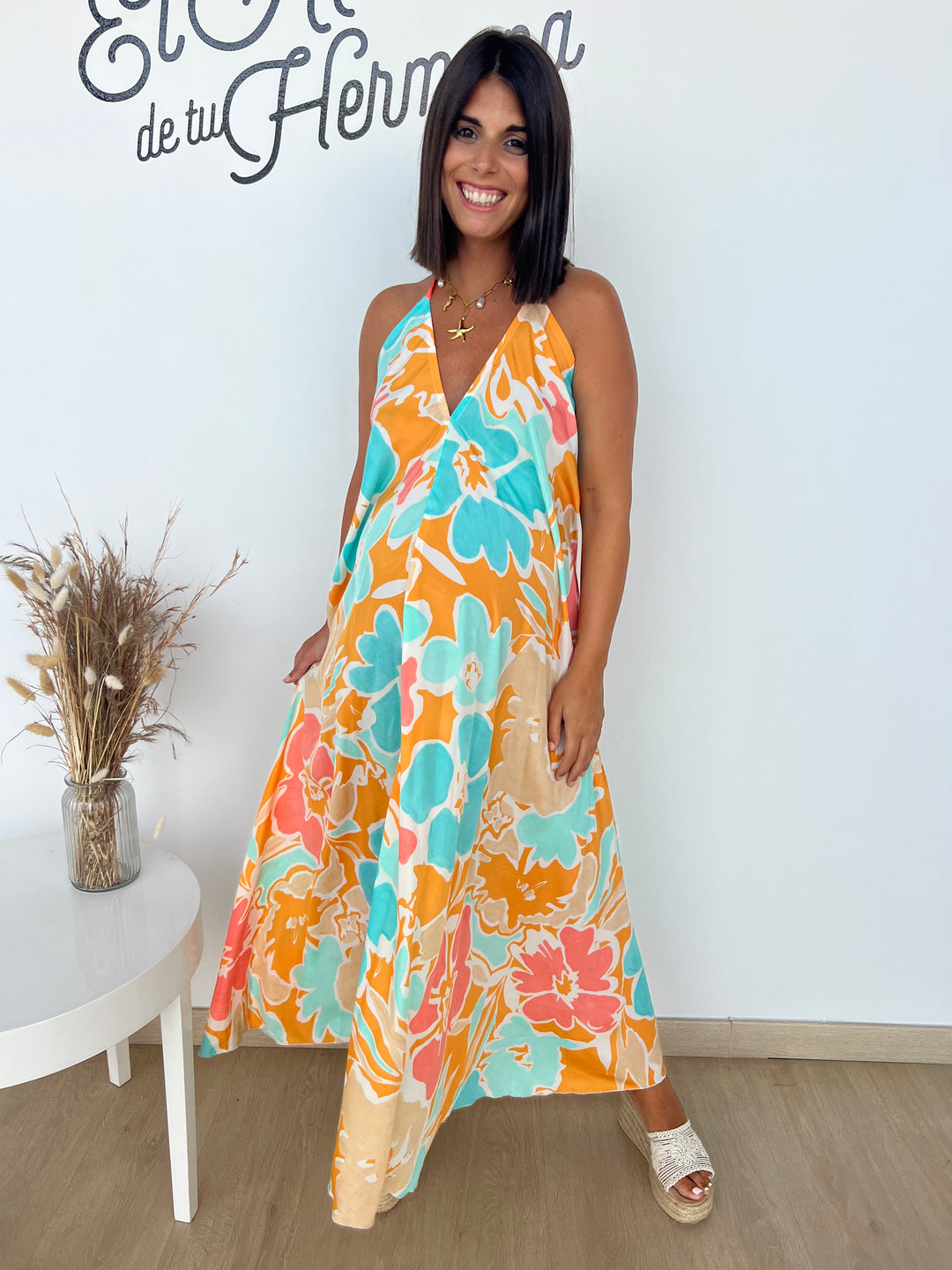 Vestido Jávea naranja