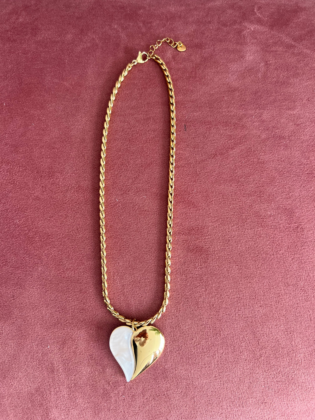 Collar Corazón (acero)