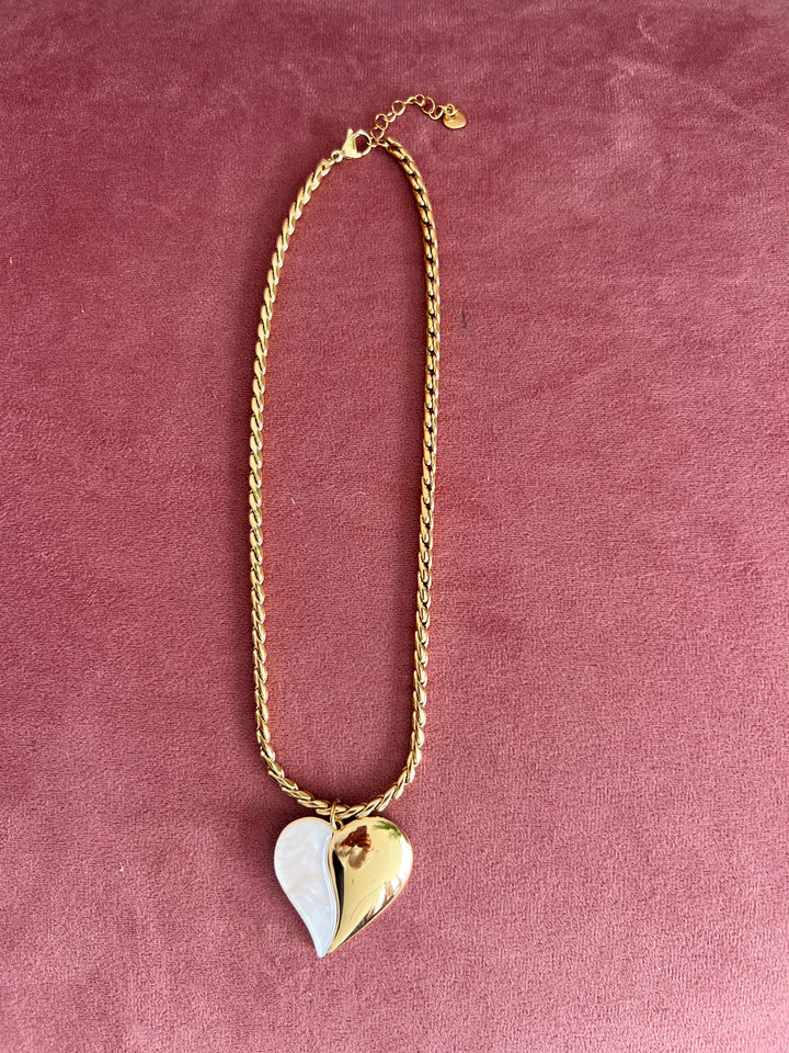 Collar Corazón (acero)